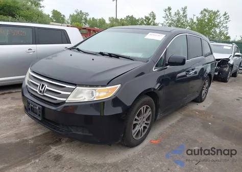 2012 Honda Odyssey Ex-L from USA, damaged, VIN 5FNRL5H66CB146929